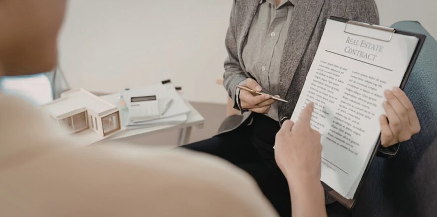 Renter reviewing rent increase and lease renewal terms before signing a Texas lease