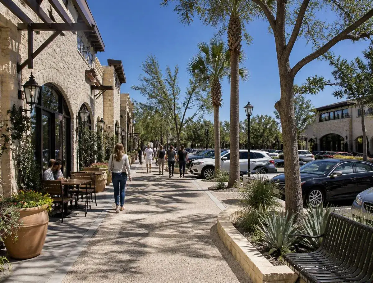 Lakeway rental market street view