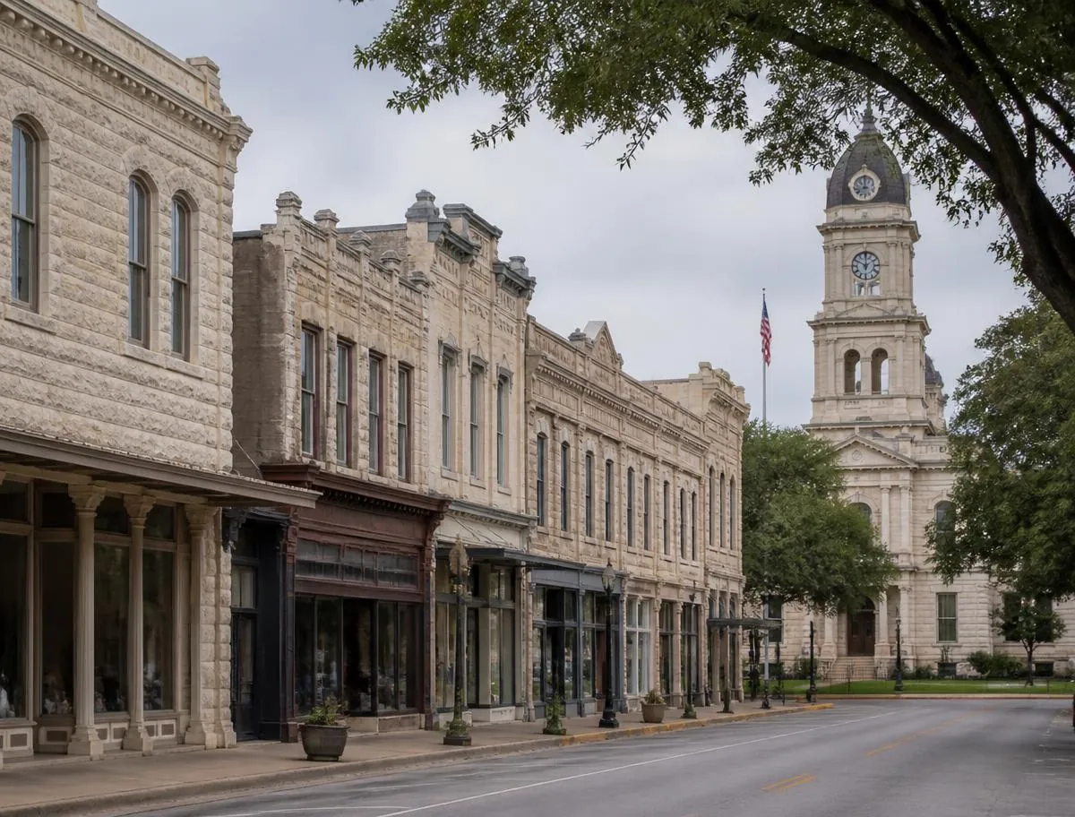 Georgetown rental market street view