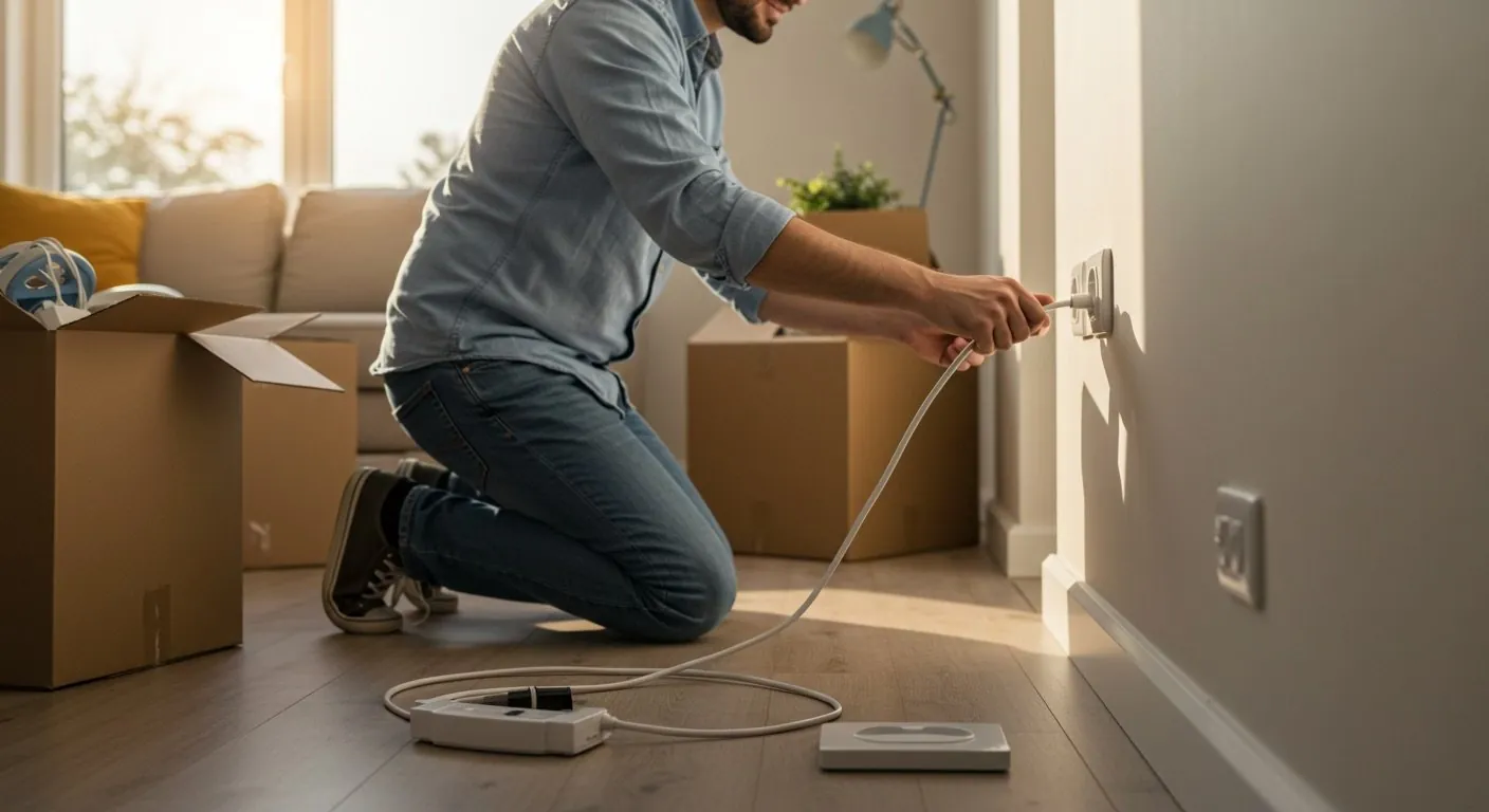 Setting Up Utilities in a New Apartment