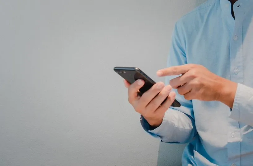 Apartment applicant following up with a landlord by phone about application status