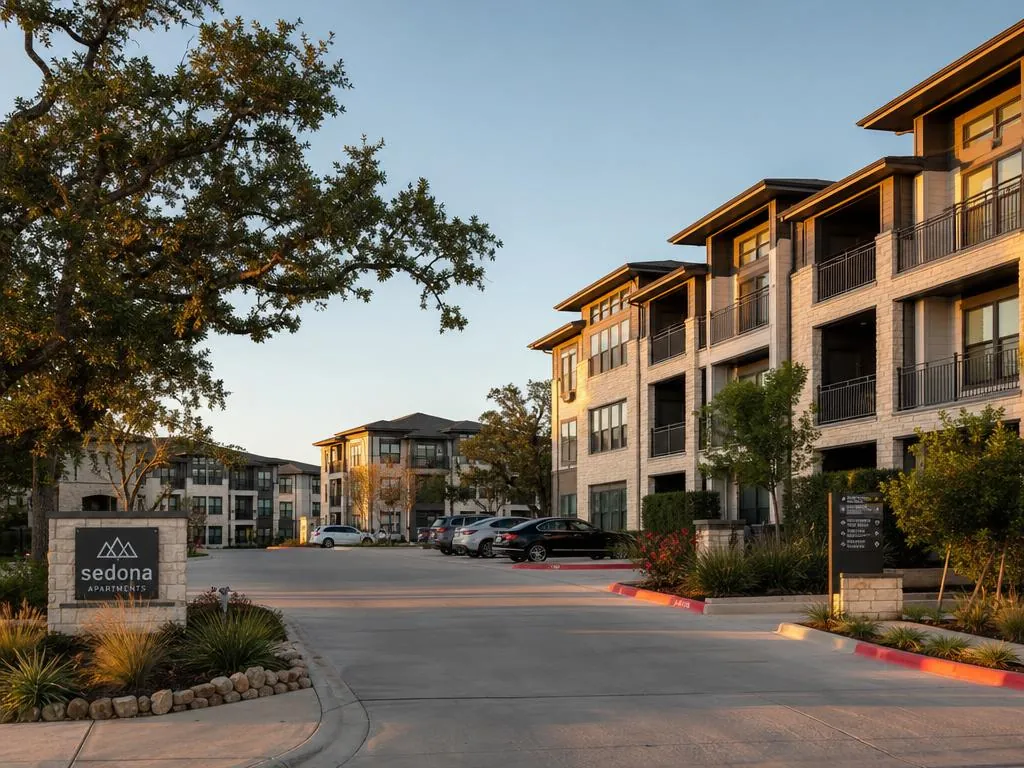 Cedar Park rental market street view